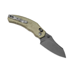 Alternative view of Kizer - Bulldog Green Micarta - V3672A3