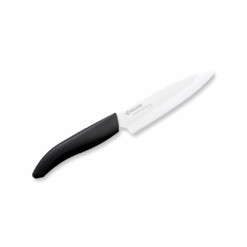 Kyocera - "Gen White" Keramik-Allzweckmesser 11 cm, Schwarz