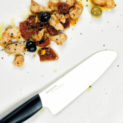 Alternative view of Kyocera - "Gen White" Keramik-Santokumesser 14 cm, Schwarz