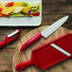 Alternative view of Kyocera - "Gen Colour" Keramik-Allzweckmesser 13 cm, Rot