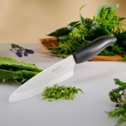 Alternative view of Kyocera - "Gen White" Keramik-Kochmesser 18 cm, Schwarz