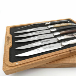 Alternative view of Laguiole en Aubrac - "Laguiole" Steakmesserset 6-teilig, Horn gemischt