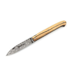 Laguiole en Aubrac - Laguiole 11 cm, Damast, Aubrac Buche