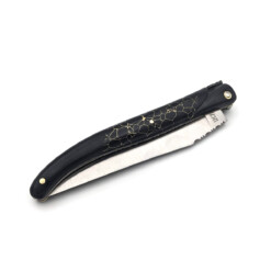 Alternative view of Laguiole en Aubrac - Laguiole 12 cm, Einlegearbeit Onyx, Kupfer