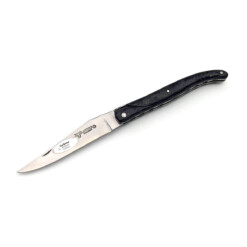 Laguiole en Aubrac - Laguiole 12 cm, Kohlefaser, schwarz