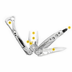 Alternative view of Leatherman - Skeletool topo