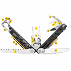 Alternative view of Leatherman - Signal Aqua Silver