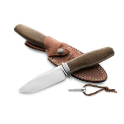 LionSteel - ACHA Micarta Green - AH BLG