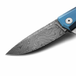 Alternative view of LionSteel - Myto Damascus Titanium Grey - MT01D GY