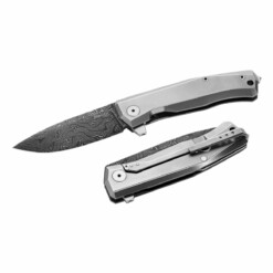 LionSteel - Myto Damascus Titanium Grey - MT01D GY