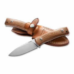 Alternative view of LionSteel - M4 Brown Micarta - M4 CVN