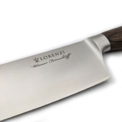 Alternative view of LORENZI - Ritter Kochmesser 23 cm, Räuchereiche mit "Wiener Feinschliff"