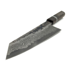 Alternative view of Martin Huber - Santoku / Bunka Damast San Mai