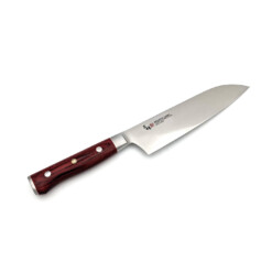 Mcusta Zanmai - "Classic Pro Damascus Flame" Santoku 180 mm - HFR-8003D