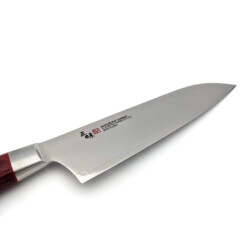 Alternative view of Mcusta Zanmai - "Classic Pro Damascus Flame" Santoku 180 mm - HFR-8003D