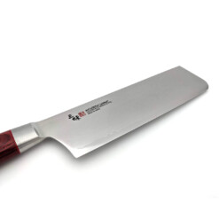 Alternative view of Mcusta Zanmai - "Classic Pro Damascus Flame" Nakiri 165 mm - HFR-8008D