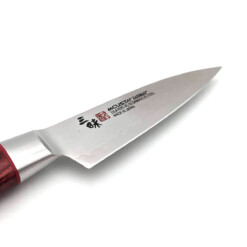 Alternative view of Mcusta Zanmai - "Classic Pro Damascus Flame" Petty 90 mm - HFR-8000D