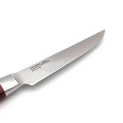 Alternative view of Mcusta Zanmai - "Classic Pro Damascus Flame" Steak Knife 115 mm - HFR-8020D