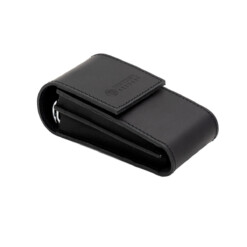 Merkur - Lederetui für Rasierhobel und Klingen, schwarz - 5004010