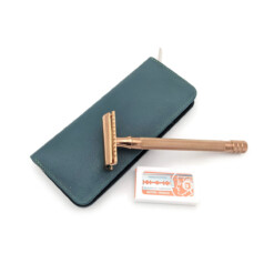 Merkur - Rasierhobel 24G, Roségold, Set - 589043