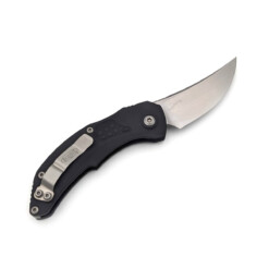 Alternative view of Microtech - Brachial Automatic Knife, Black, stonewash - 268A-10 (SH)