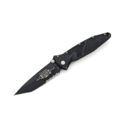Microtech - Socom Elite Manual Tanto Black Serrated - 118-2 (SH)