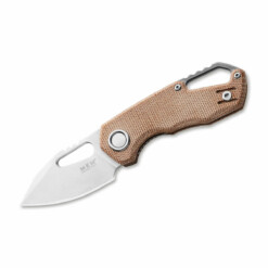MKM - Isonzo M390 Clippoint Micarta Natural - MK FX03M-3NC
