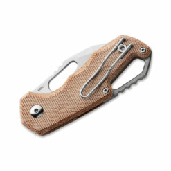 Alternative view of MKM - Isonzo M390 Clippoint Micarta Natural - MK FX03M-3NC