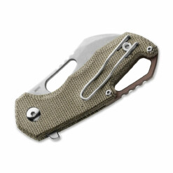 Alternative view of MKM - Isonzo M390 Hawkbill Micarta Green - MK FX03M-1GC