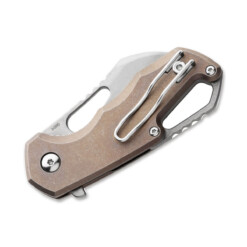 Alternative view of MKM - Isonzo M390 Hawkbill Titanium Bronze - MK FX03M-1TBR