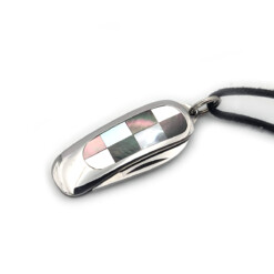 Alternative view of Moki - Mini Pendant, Perlmutt Inlay