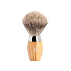 MÜHLE - KOSMO Rasierpinsel, Olive, Dachshaar - 281 H 870