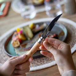 Alternative view of Opinel - Effilé 10 Taschenmesser Slim Olivenholz