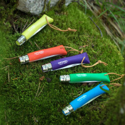 Alternative view of Opinel - No. 07 Taschenmesser Baroudeur - Anisgrün