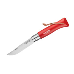 Opinel - No. 08 Taschenmesser Baroudeur - Rot