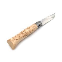 Alternative view of Opinel - No. 08 Taschenmesser Sampo karelische Maser-Birke