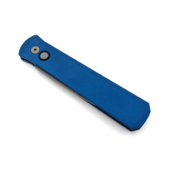 Alternative view of Pro-Tech - Godfather, Bead Blasted, Plain, Blue - 920-BLUE