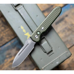 Pro-Tech - Invictus (Prometheus Design Werx) Green Handle - 1805-GREEN
