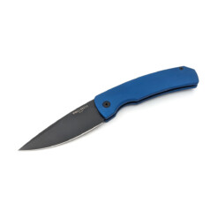 Pro-Tech - Magic 2 "Whiskers" Design, 154-CM Black DLC Blade, Blue - M2603-BLUE