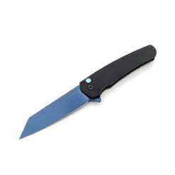 Pro-Tech - Sapphire Malibu, Blue Reverse Tanto PVD Blade - 5206-SWB