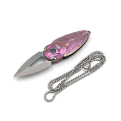 Alternative view of Rikeknife - Cicada Titanium Purple Gold