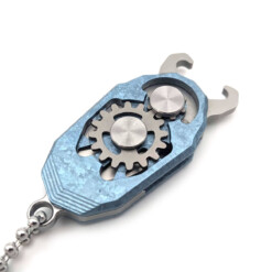 Alternative view of Rikeknife - Mini Knife Beetle Ice Crystal Titanium Blue