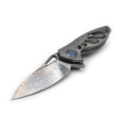 Alternative view of Rikeknife - Mini Hummingbird Damast, Grey