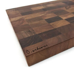 Alternative view of Sikuri - Stirnholz-Schneidbrett mittel, Walnuss