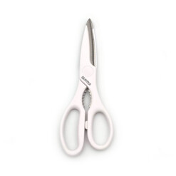 Silky - Küchenschere, Microverzahnung, rostfrei, weiß, 22 cm - KSP-220