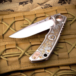 Spartan Blades - SHF Spartan Harsey Folder "Flourishes", 2023 Special Edition - SF5 Flourishes