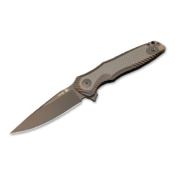 Spartan Blades - Poros CF G10 Black - SFBL11CF
