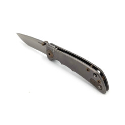 Alternative view of Spartan Blades - SHF Spartan Harsey Folder 3.25 Stonewashed Blade, Bronze Ano - SF10SWBZ