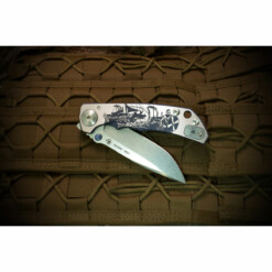 Spartan Blades - SHF Spartan Harsey Folder "Viking Longboat", 2022 Special Edition - SF5 Viking