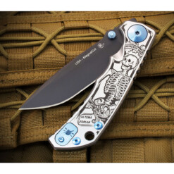 Spartan Blades - SHF Spartan Harsey Folder "Memento Mori", 2023 Special Edition - SF5 Memento Mori